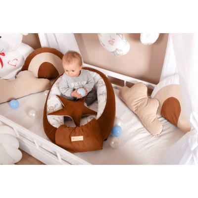 Culla per neonato in cotone e poliestere 